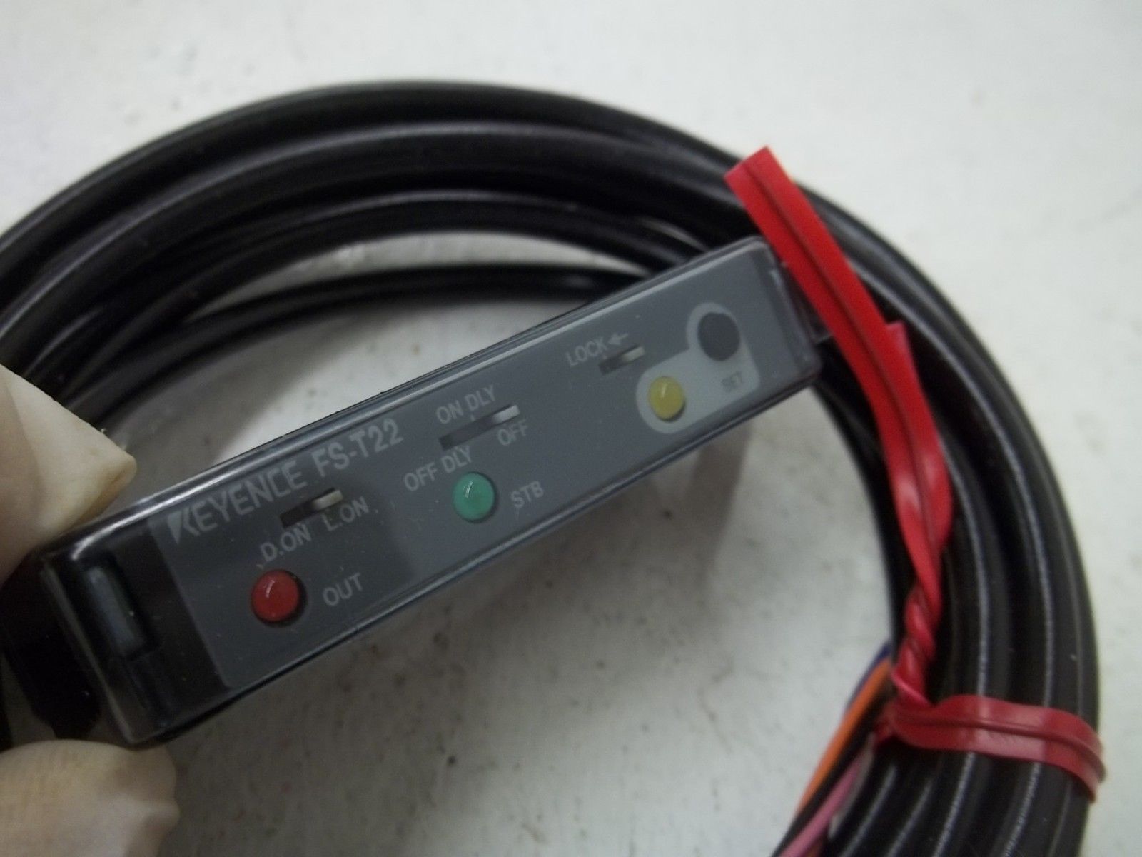 KEYENCE FS-T22 FIBER PHOTOELECTRIC SENSOR NSMP