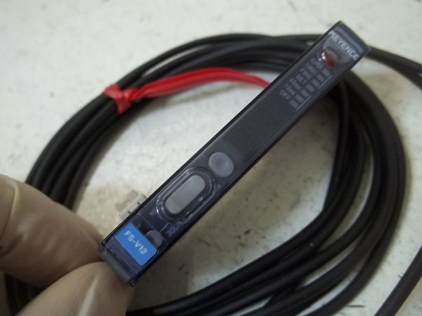 KEYENCE FS-V12 HYBRID FIBEROPTIC SENSOR NSMP