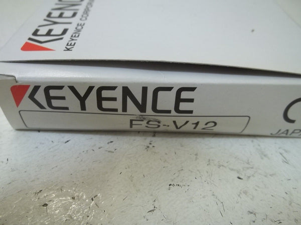 KEYENCE FS-V12 HYBRID FIBEROPTIC SENSOR NSMP