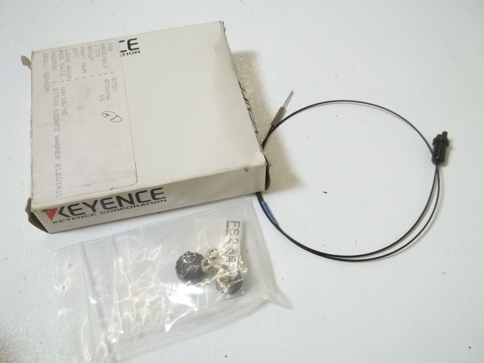 KEYENCE FU-65 PHOTOELECTRIC REFLECTIVE FIBEROPTIC NSMP