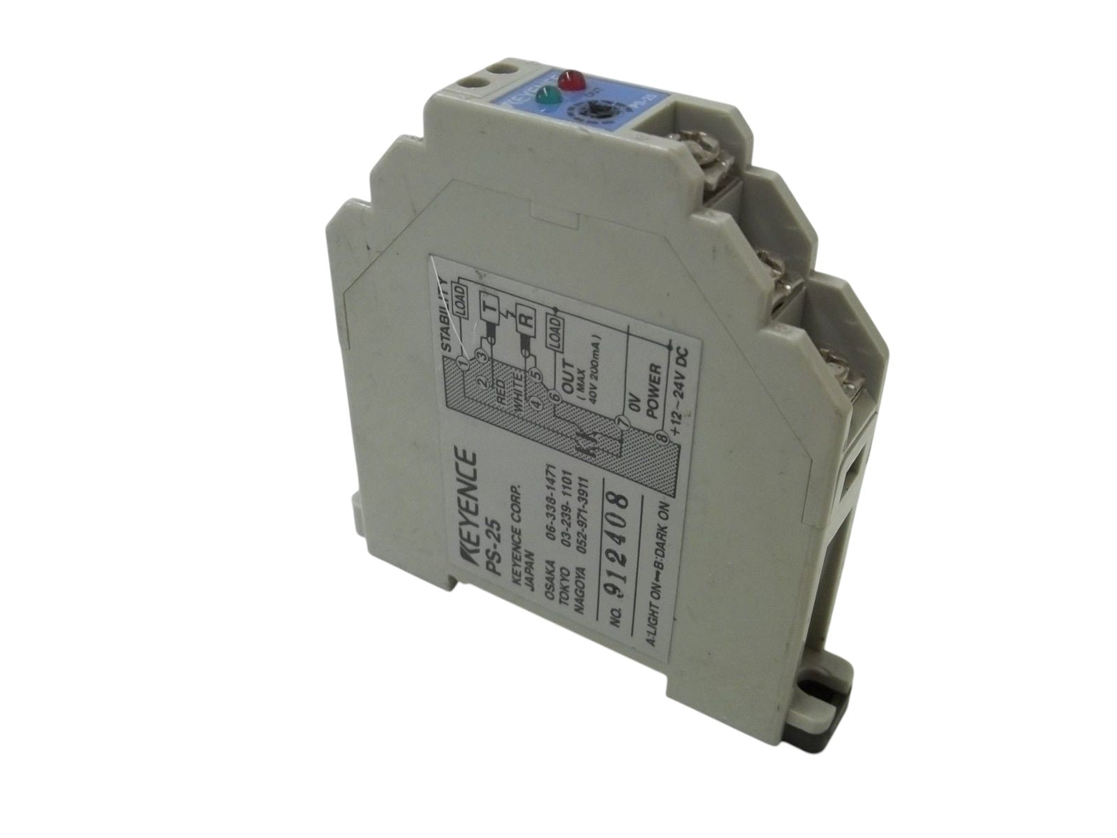 KEYENCE PS-25 PHOTOELECTRIC SWITCH UNMP