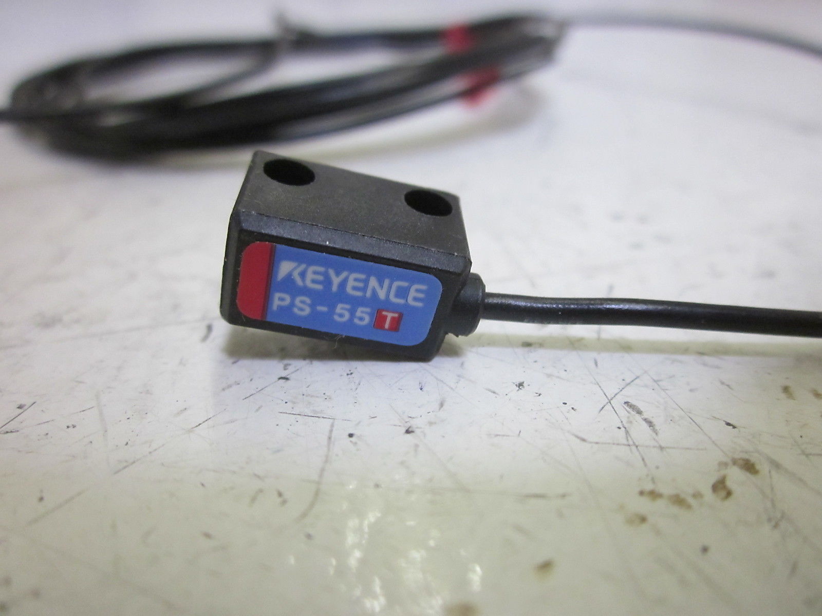 KEYENCE PS-55T PHOTOELECTRIC THRU BEAM TRANSMITTER UNMP