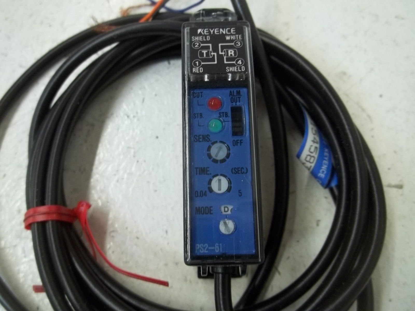 KEYENCE PS2-61 PHOTOELECTRIC AMPLIFIER SENSOR UNMP
