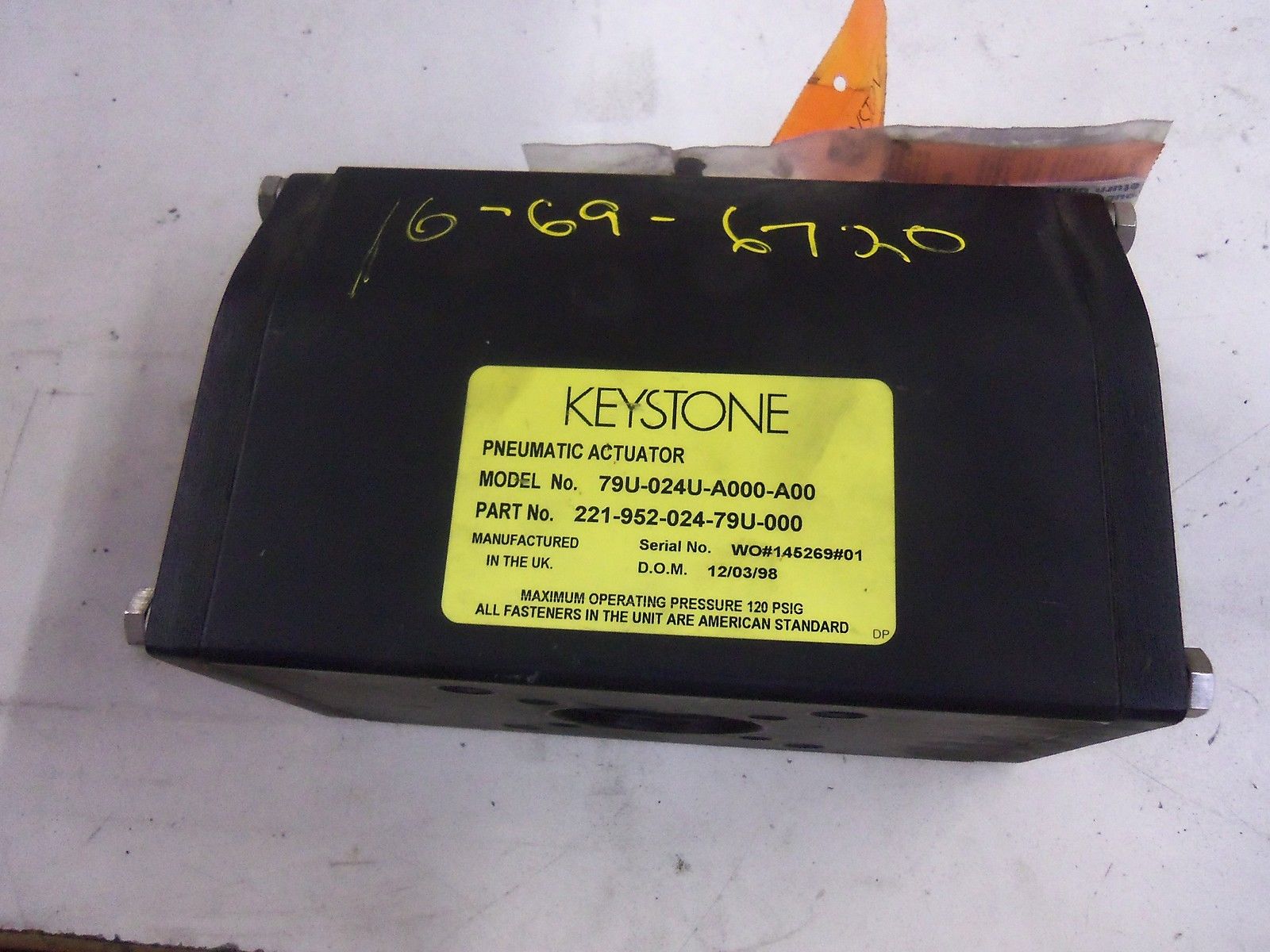 KEYSTONE 221-952-024-79U-000 *USED*
