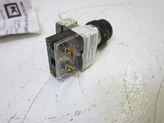 KILLARK HUBBELL G021-GZ1B GREEN PUSHBUTTON  NSMP1
