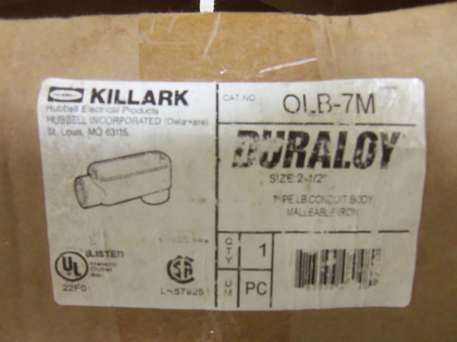 KILLARK OLB-7M CONDUIT NSMP