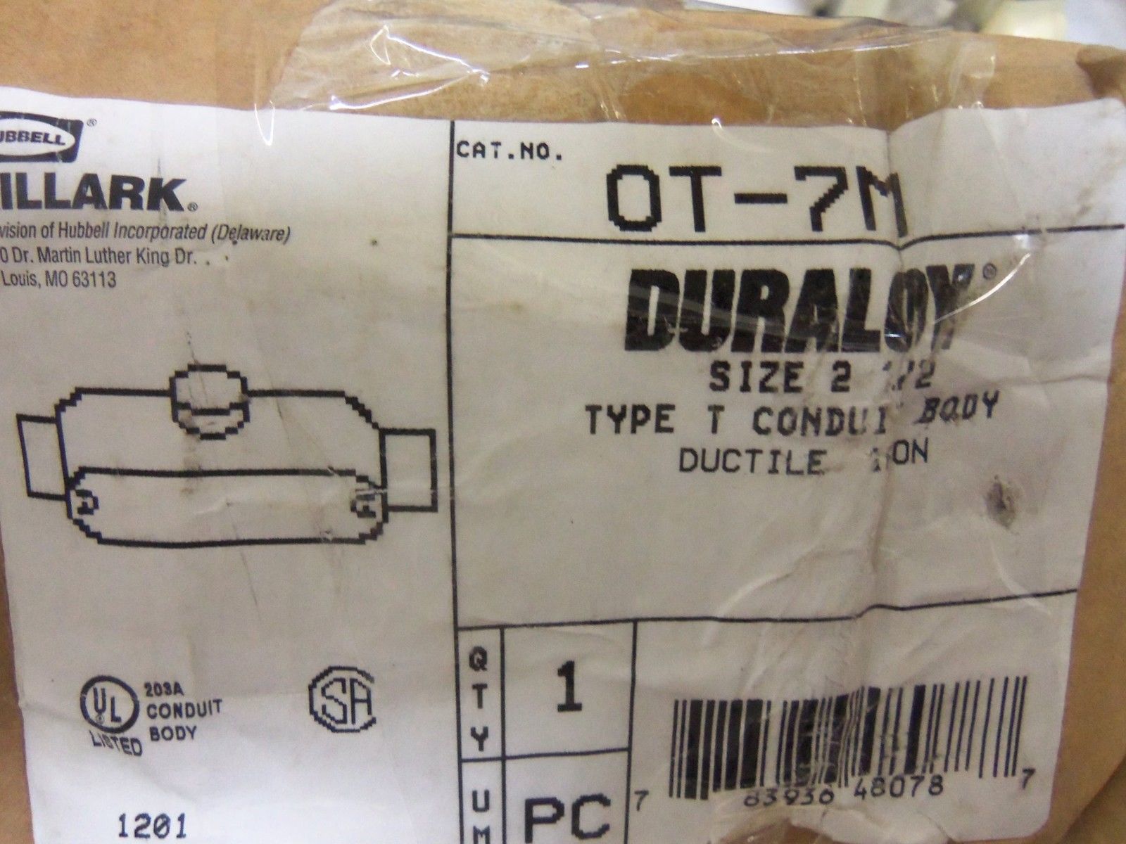 KILLARK OT-7M CONDUIT NSMP