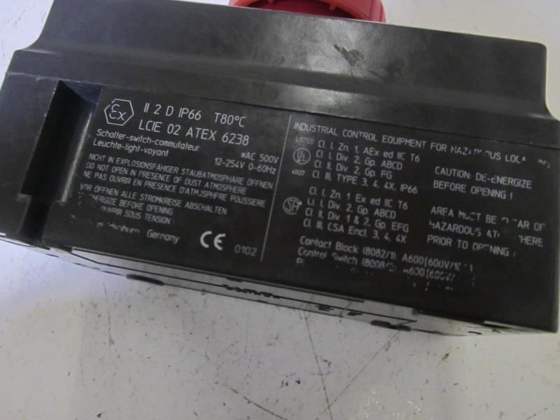 KILLARK STAHL 8040/12 SWITCH BOX  UNMP