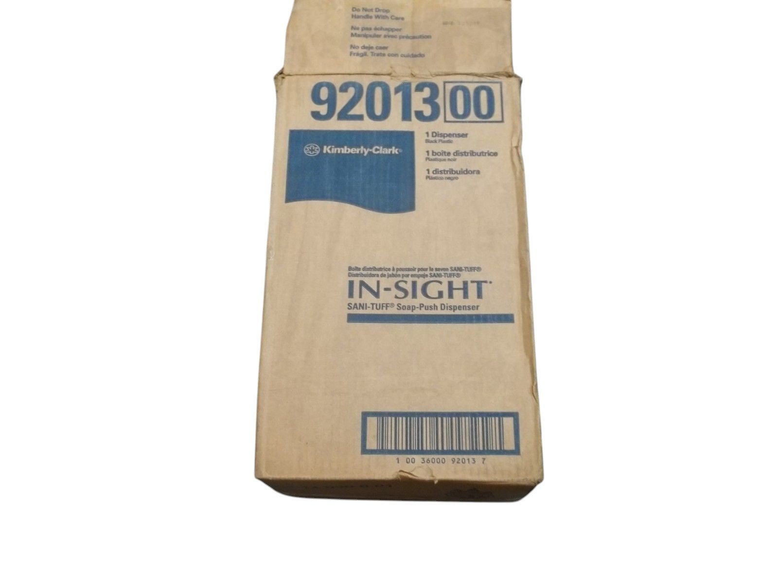 KIMBERLY-CLARK 9201300 DISPENSER (BLACK PLASTIC) NSMP