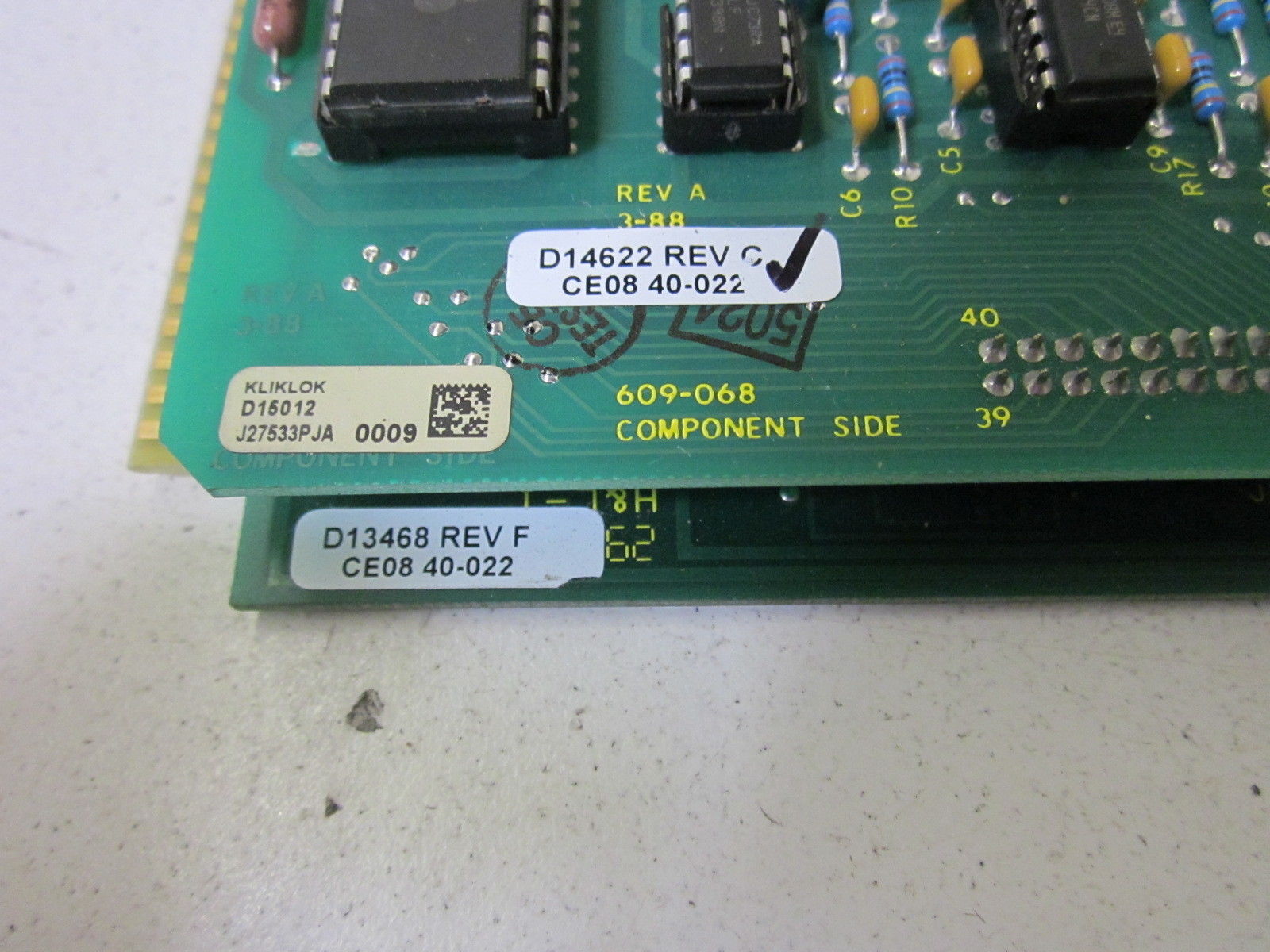 KLIKLOK CORPORATION D15012 UNMP