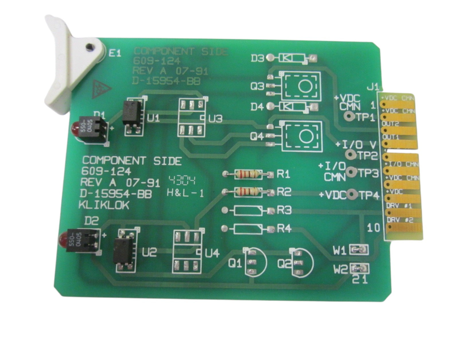 KLIKLOK CORPORATION D-15954-BB NSNP