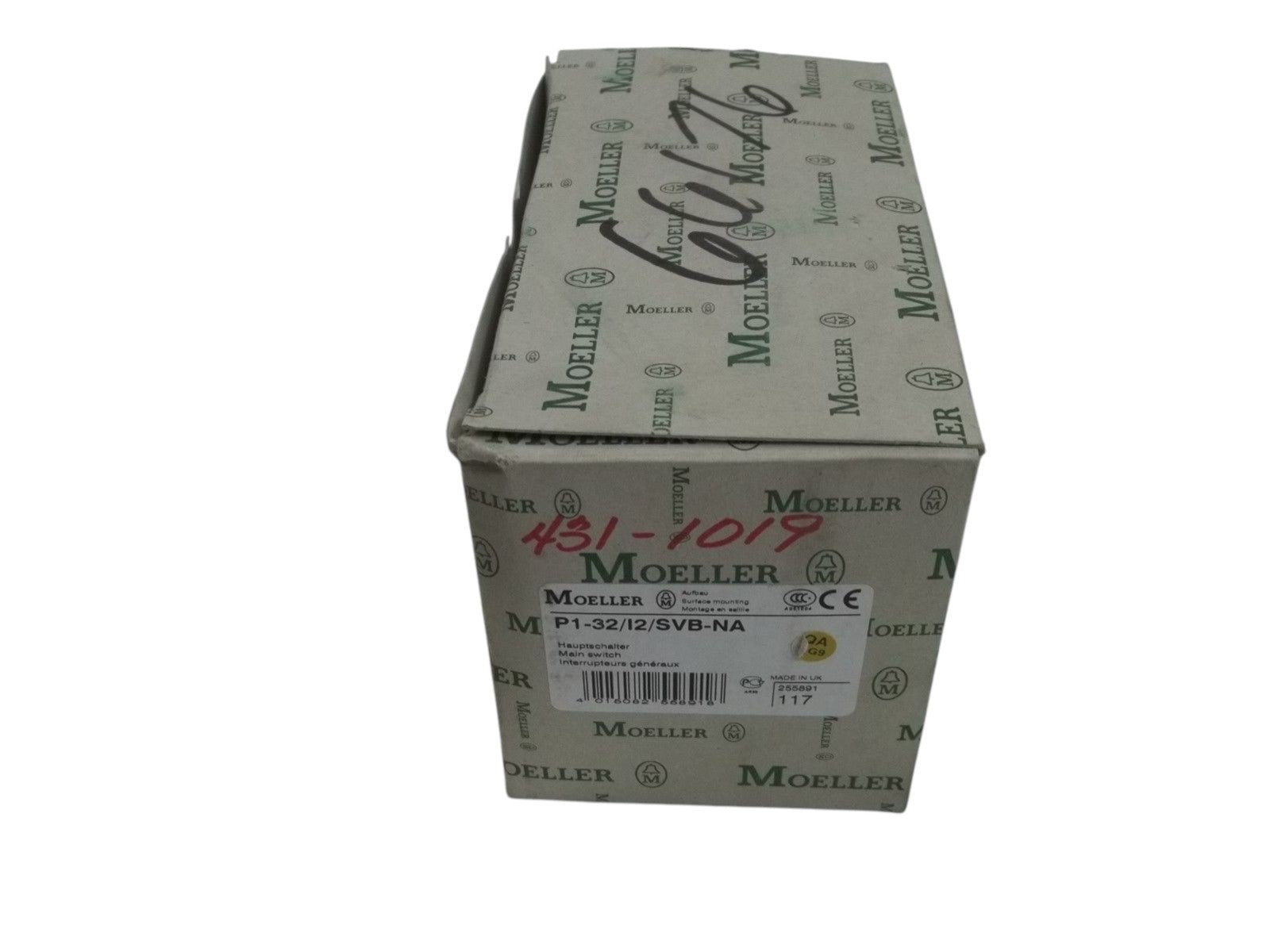 KLOCKNER MOELLER P1-32/I2/SVB-NA DISCONNECT SWITCH  NSMP