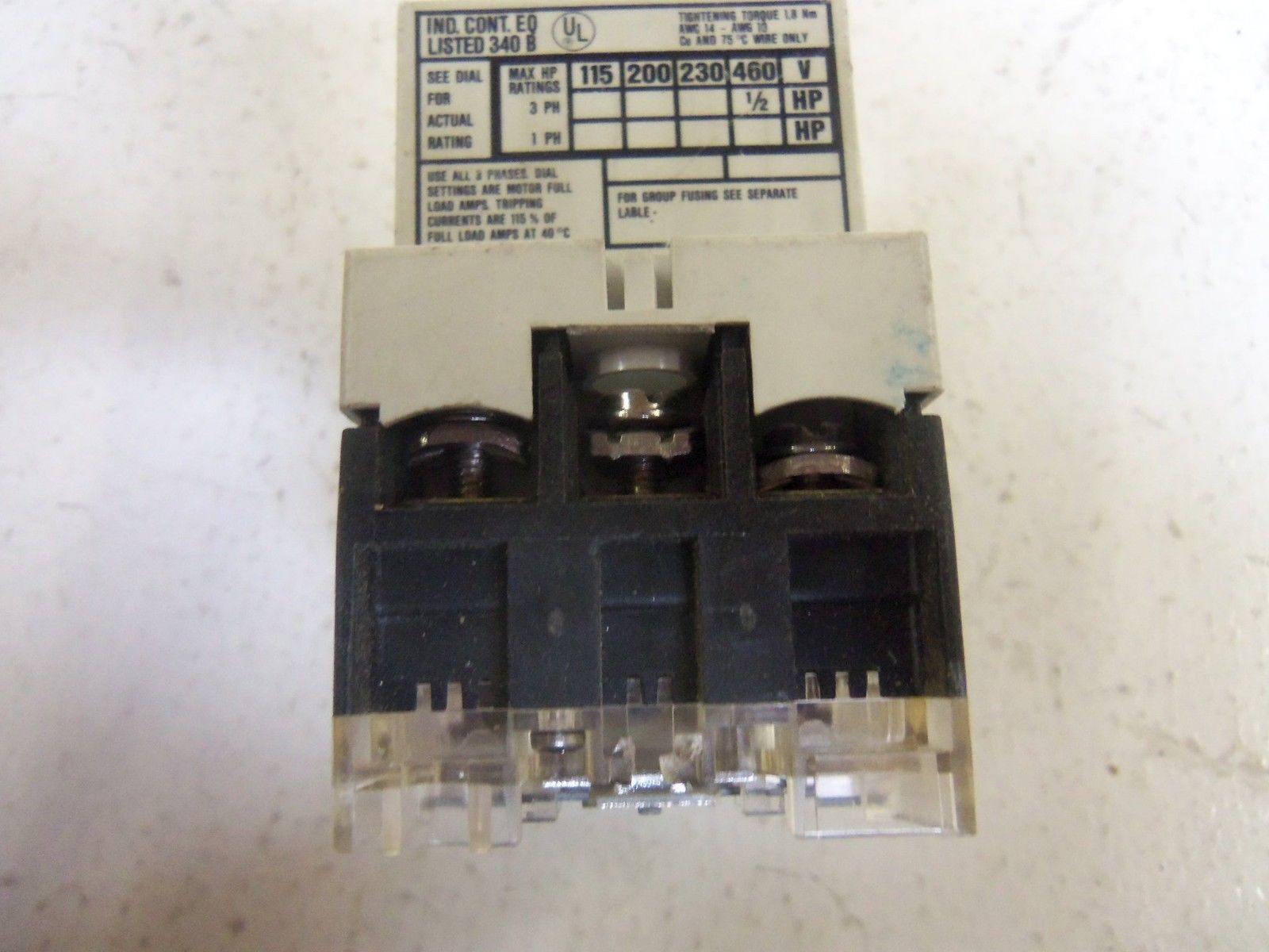 KLOCKNER MOELLER PKZM1-0,4  UNMP