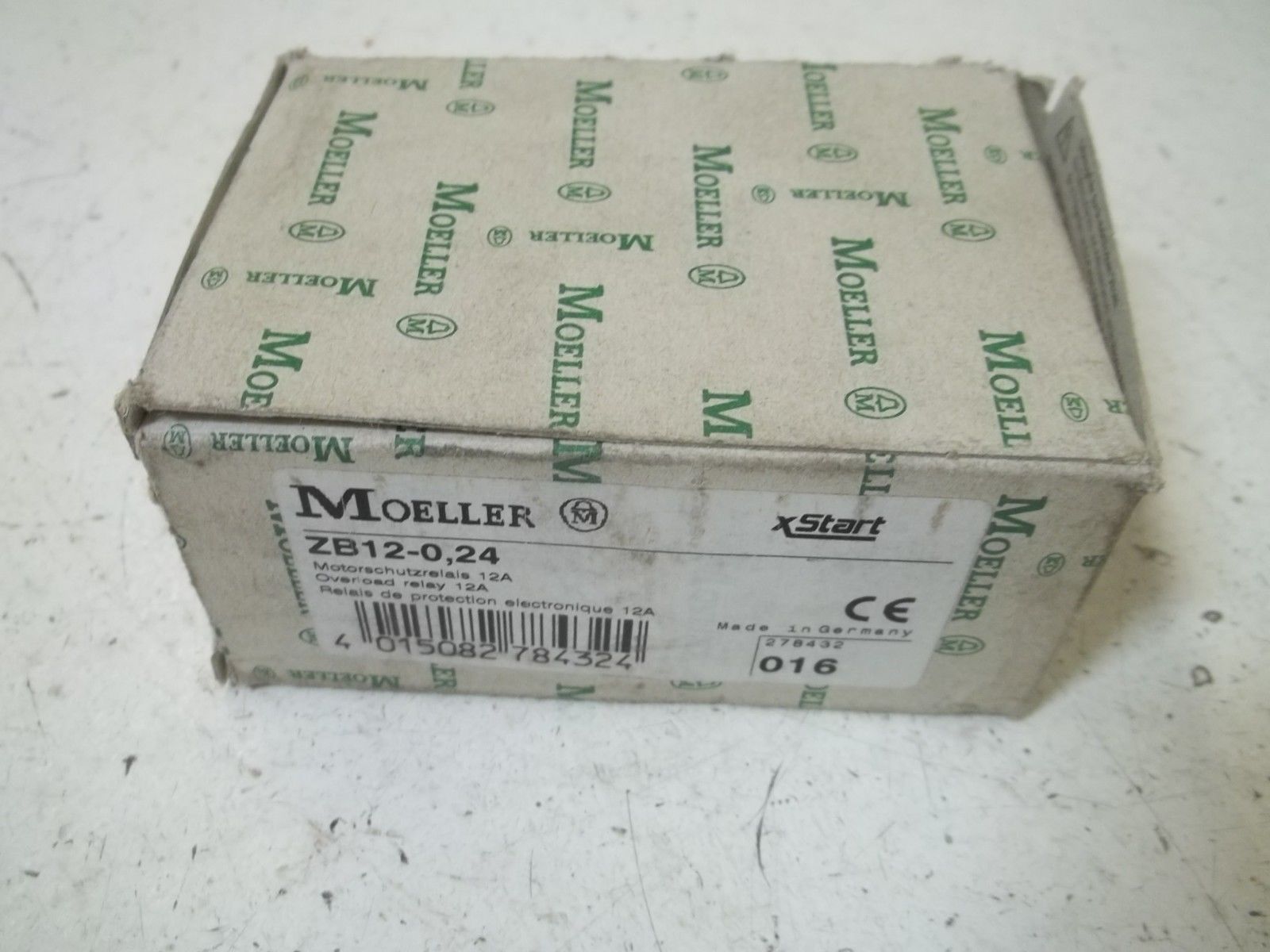 KLOCKNER MOELLER ZB12-0,24 *NEW*