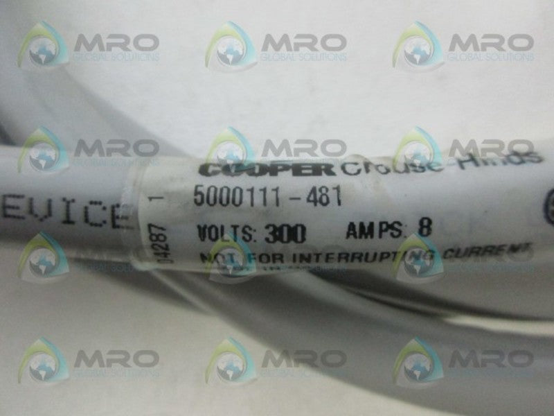 COOPER 5000111-481 5PIN CABLE ASSY *USED*