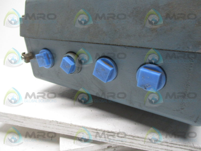 FOXBORO E96P-IA-CCS-E/FN-A MAGNETIC FLOW TRANSMITTER  UNMP