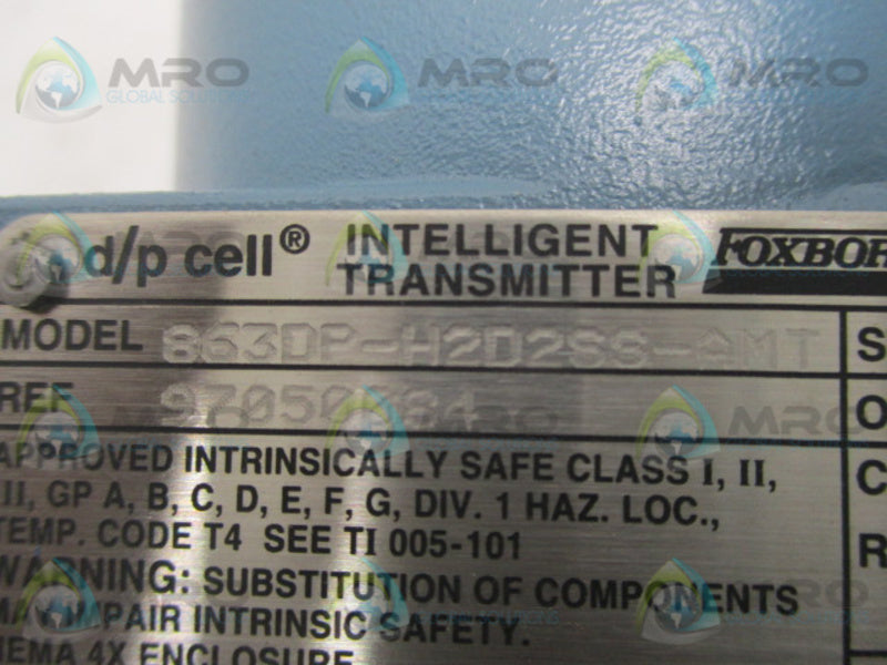 FOXBORO 863DP-H2DSS-AMT TRANSMITTER  NSNP