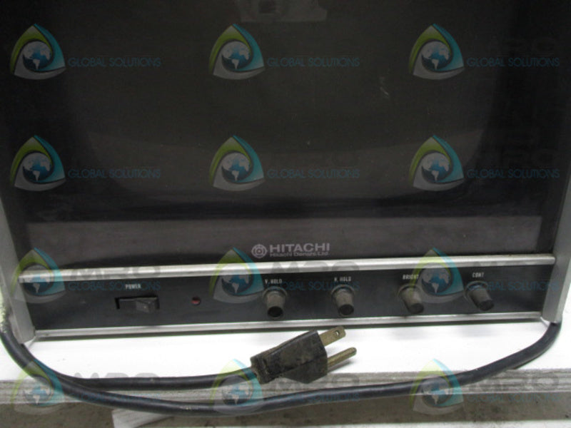 HITACHI VM-126AU VIDEO MONITOR  UNMP
