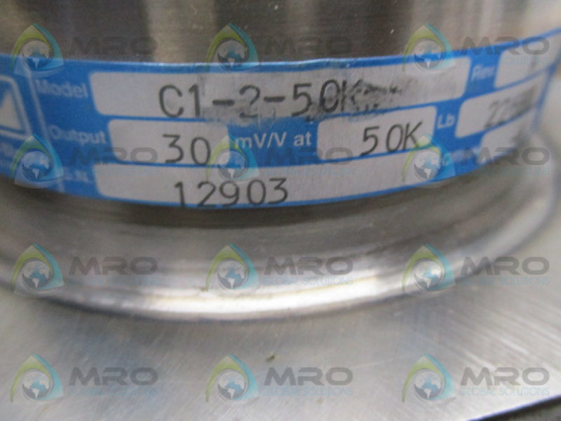 KISTLER-MORSE C1-2-50K LOAD CELL  NSMP
