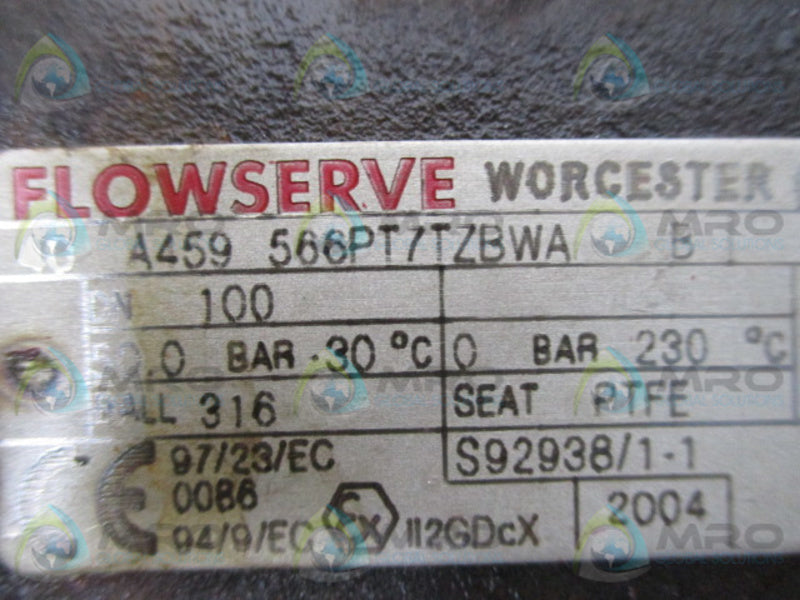 WORCESTER A459-566PT7TZBWA  UNMP