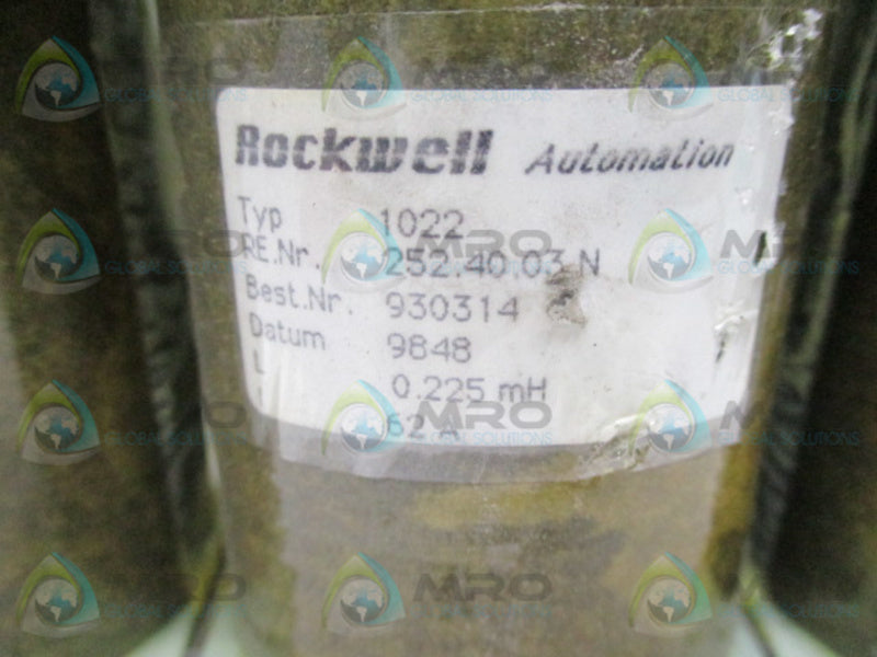 ROCKWELL 252.40.03.N TRANSFORMER  NSNP