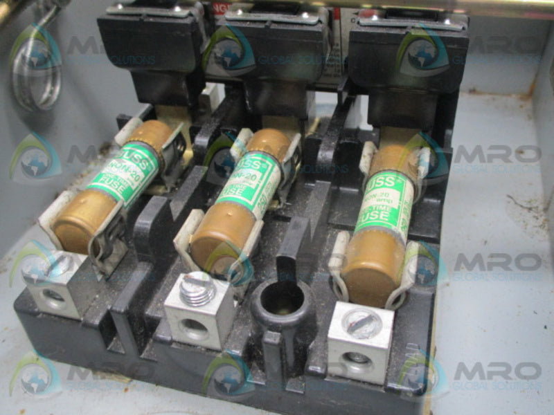 SIEMENS NRH-421 HEAVY DUTY SAFETY SWITCH  UNMP
