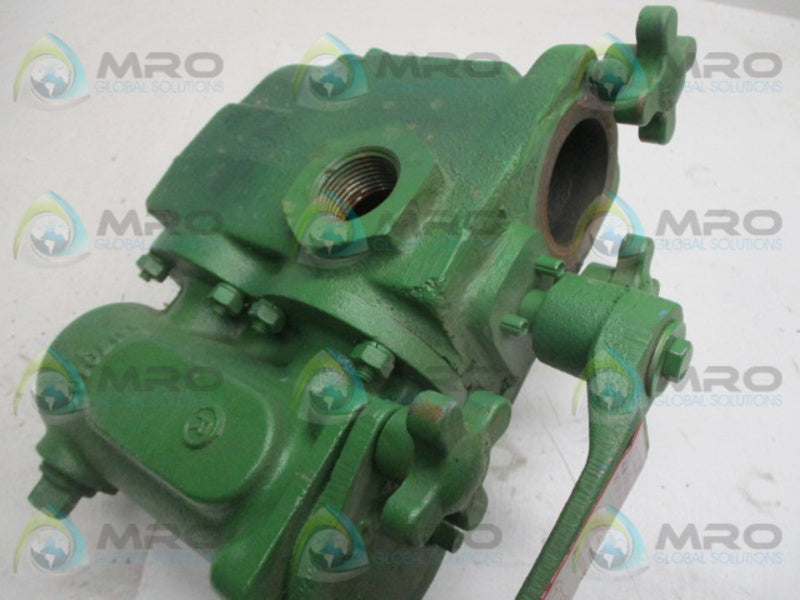 MUELLER 791-SAM DUPLEX STRAINER VALVE 1"  UNMP