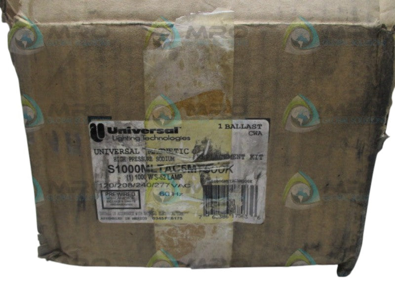 UNIVERSAL S1000MLTAC5M BALLAST KIT  NSMP