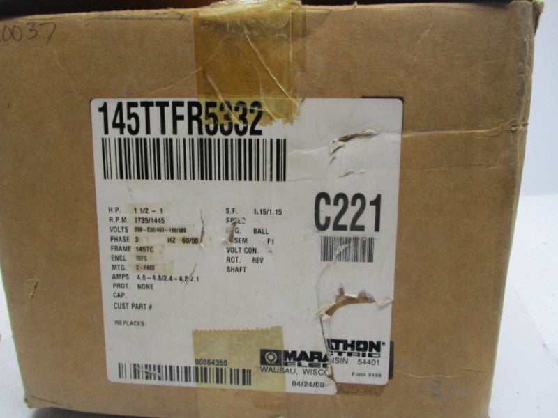 MARATHON ELECTRIC C221 NSMP
