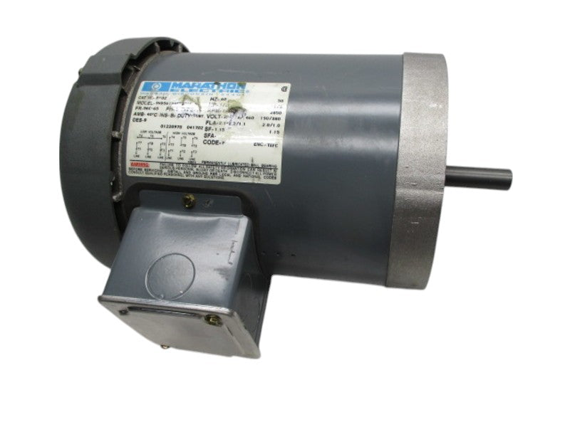 MARATHON ELECTRIC P102 MOTOR 1/2 HP 3450 RPM  UNMP