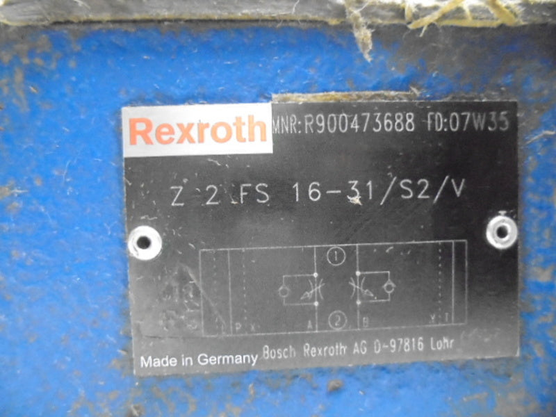 REXROTH R900473688 HYDRAULIC FLOW CONTROL VALVE  UNMP