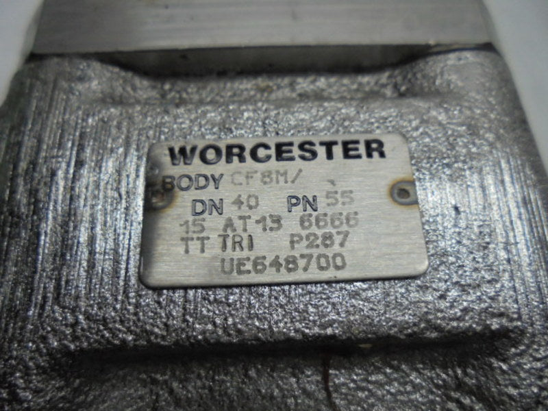 WORCESTER 15AT13-6666TT VALVE (AS PICTURED)  NSNP