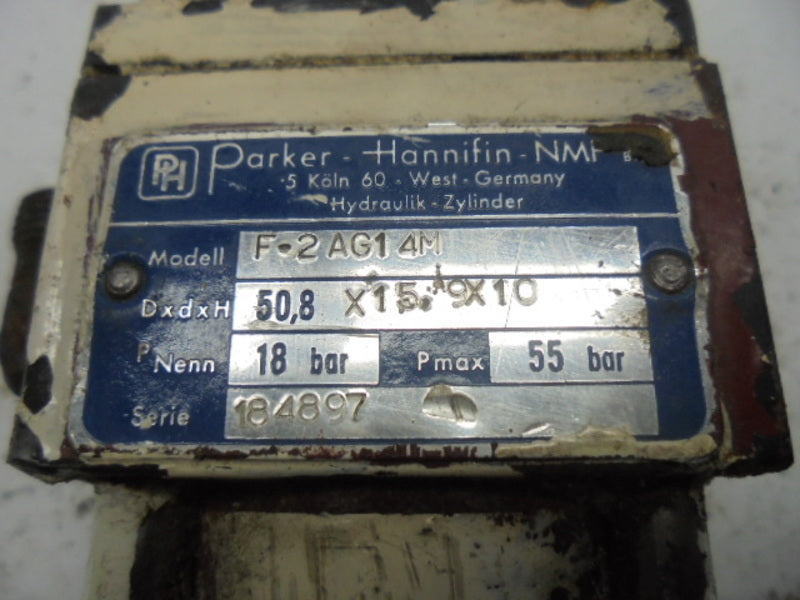 PARKER F-2AG14M CYLINDER (AS PICTURED)  UNMP