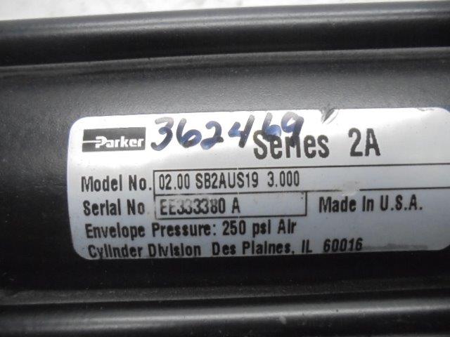 PARKER 02.00SB2AUS193.000 PNEUMATIC CYLINDER  NSNP