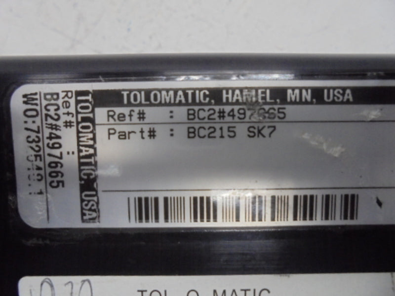 TOL-O-MATIC BC215SK7 NSNP