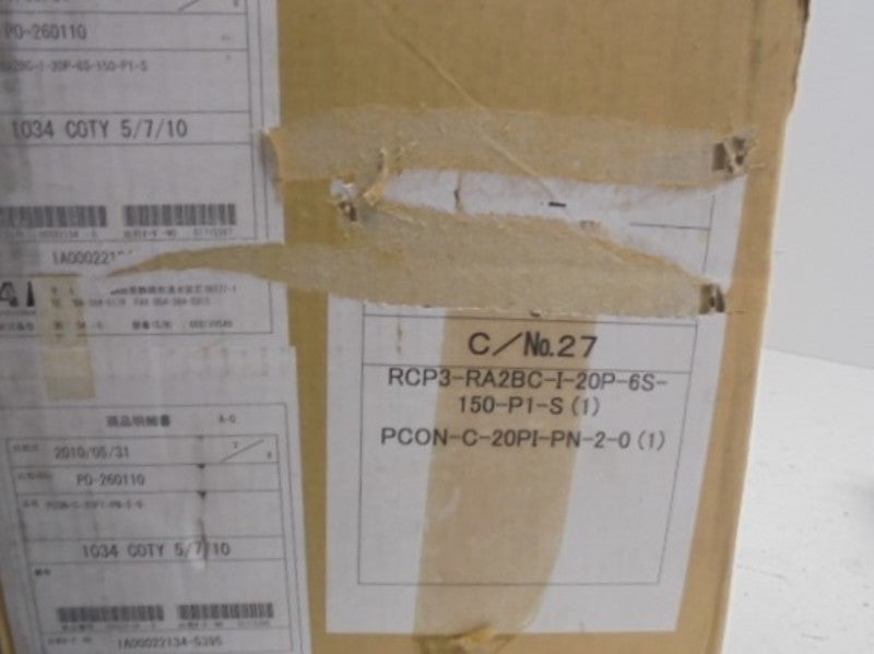 IAI RCP3-RA2BC-1-20P-65-150-P1-S ACTUATOR  NSMP