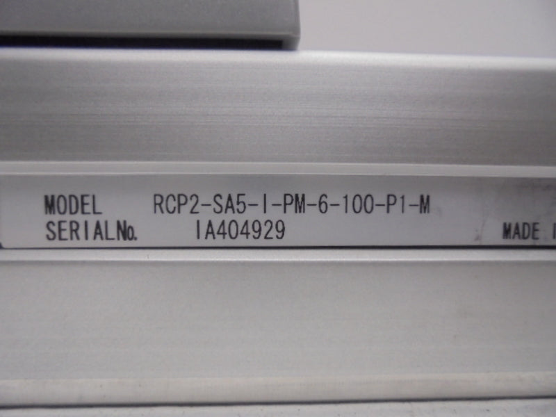 IAI RCP2-SA5-1-PM-6-100-M ACTUATOR  NSMP