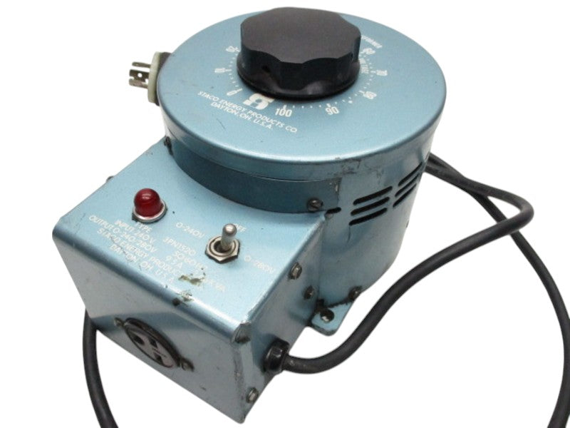 STACO 3PN1520 VARIABLE AUTO TRANSFORMER 240/280V  UNMP