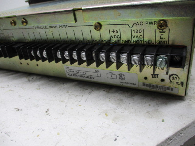 ALLEN BRADLEY 2706-B21J16  SERVO MOTOR  UNMP