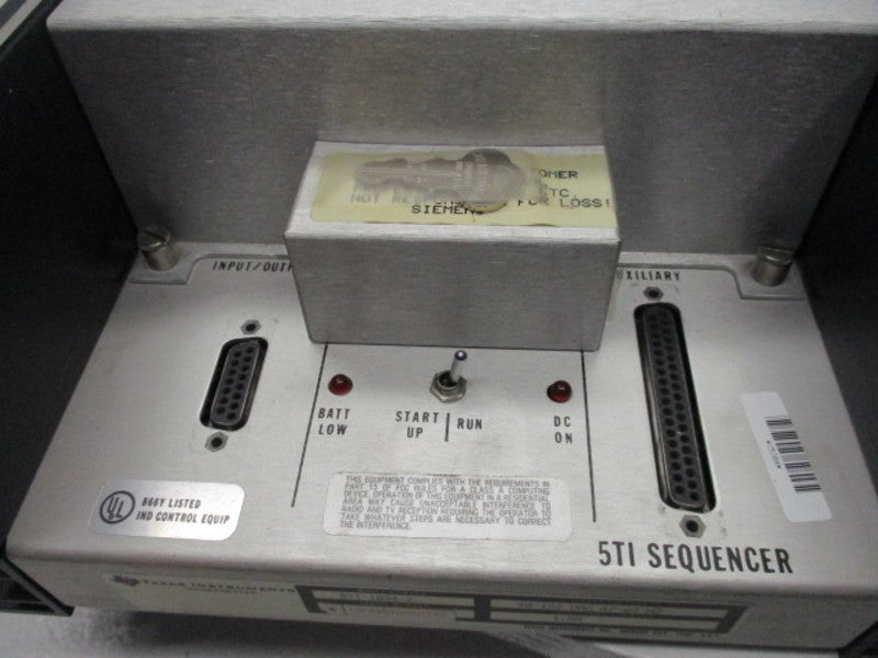 TEXAS INSTRUMENT 5TI-1034-2  SEQUENCER MODULE 1.5AMP w/KEY  NSNP
