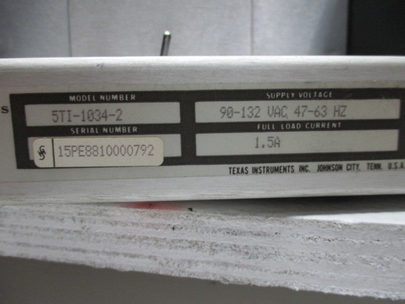 TEXAS INSTRUMENT 5TI-1034-2  SEQUENCER MODULE 1.5AMP w/KEY  NSNP
