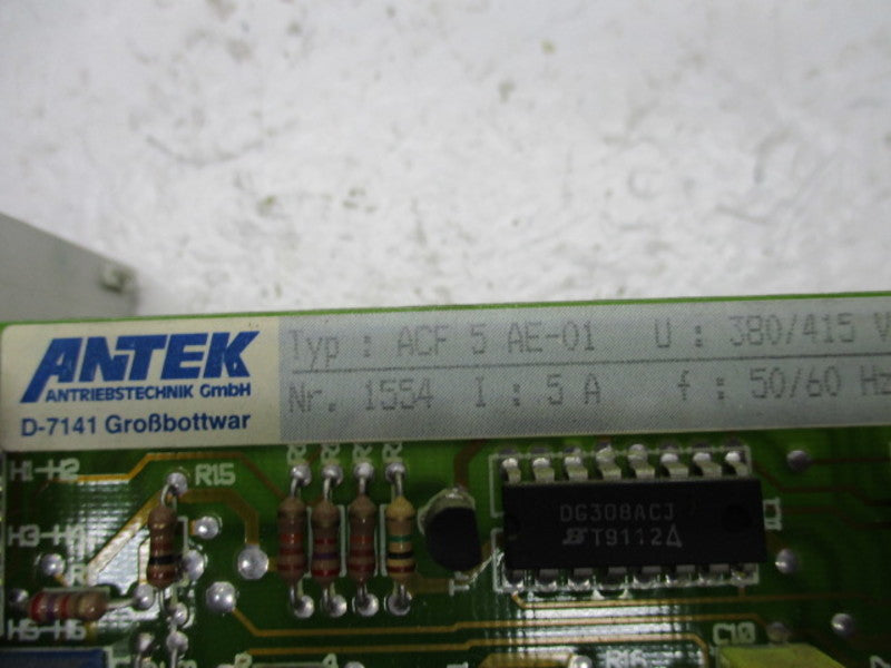 ANTEK ACF5AE-01 CONTROL UNIT  NSNP