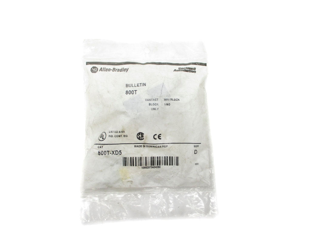 INDUSTRIAL SPARE PART 800T-XD5 SER. D NSMP