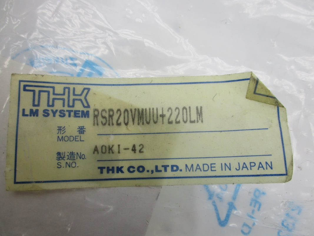 THK RSR20VMUU+220LM NSMP