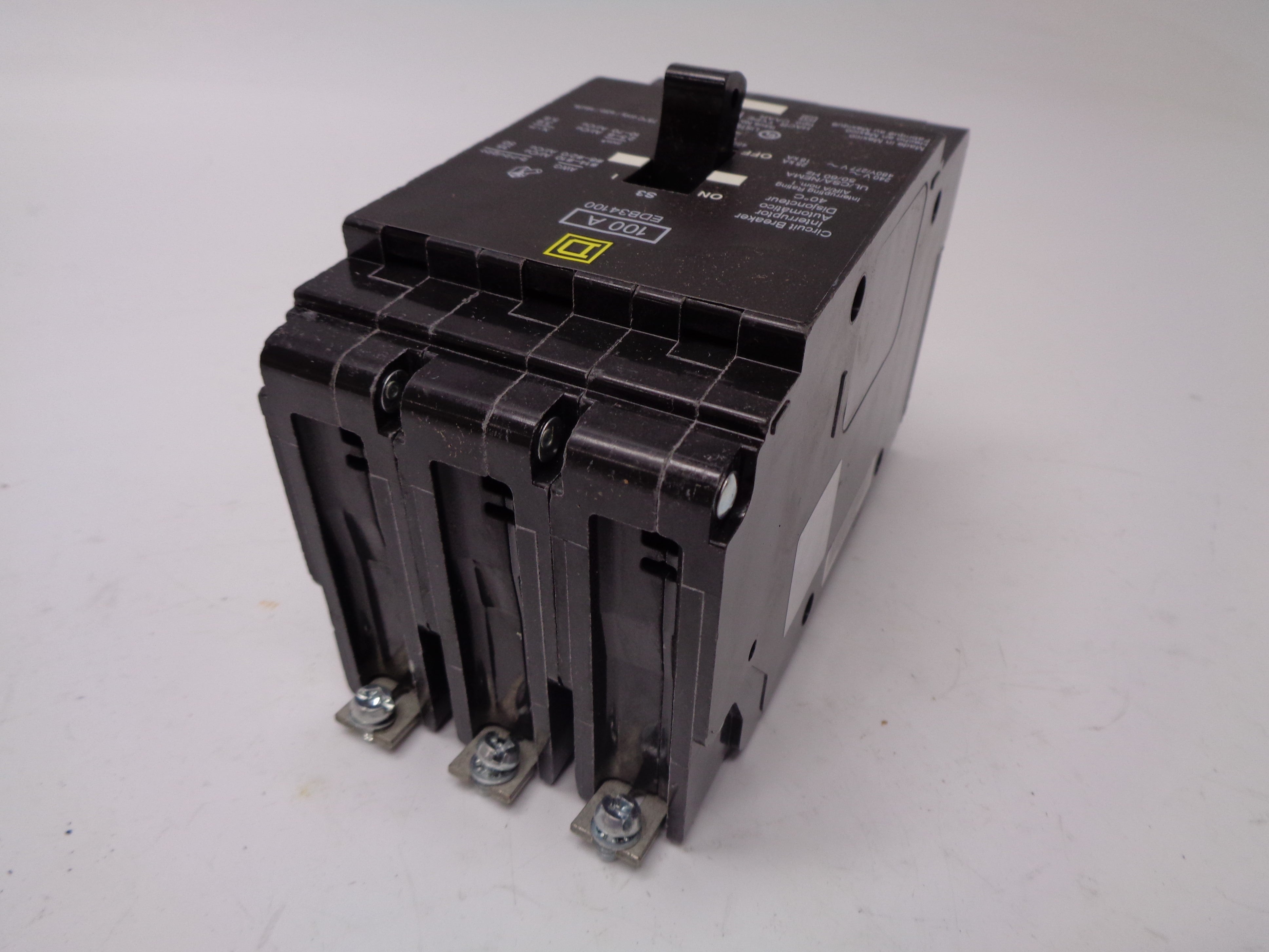 SQUARE D EDB34100 277V 100A NSMP