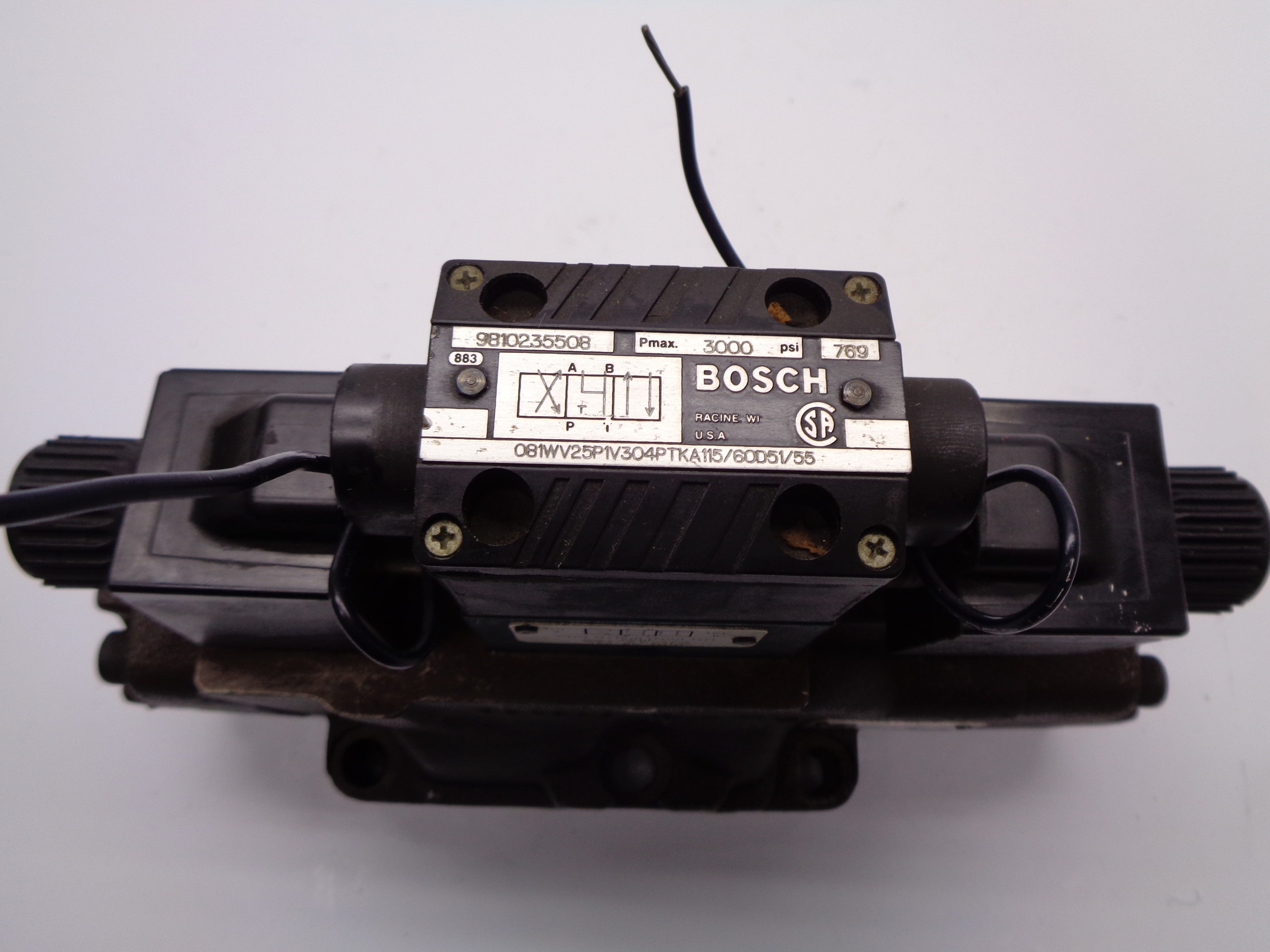 BOSCH 9810235508 081WV25P1V305PTKA11560D5155 110/115V 3000PSI NSNP