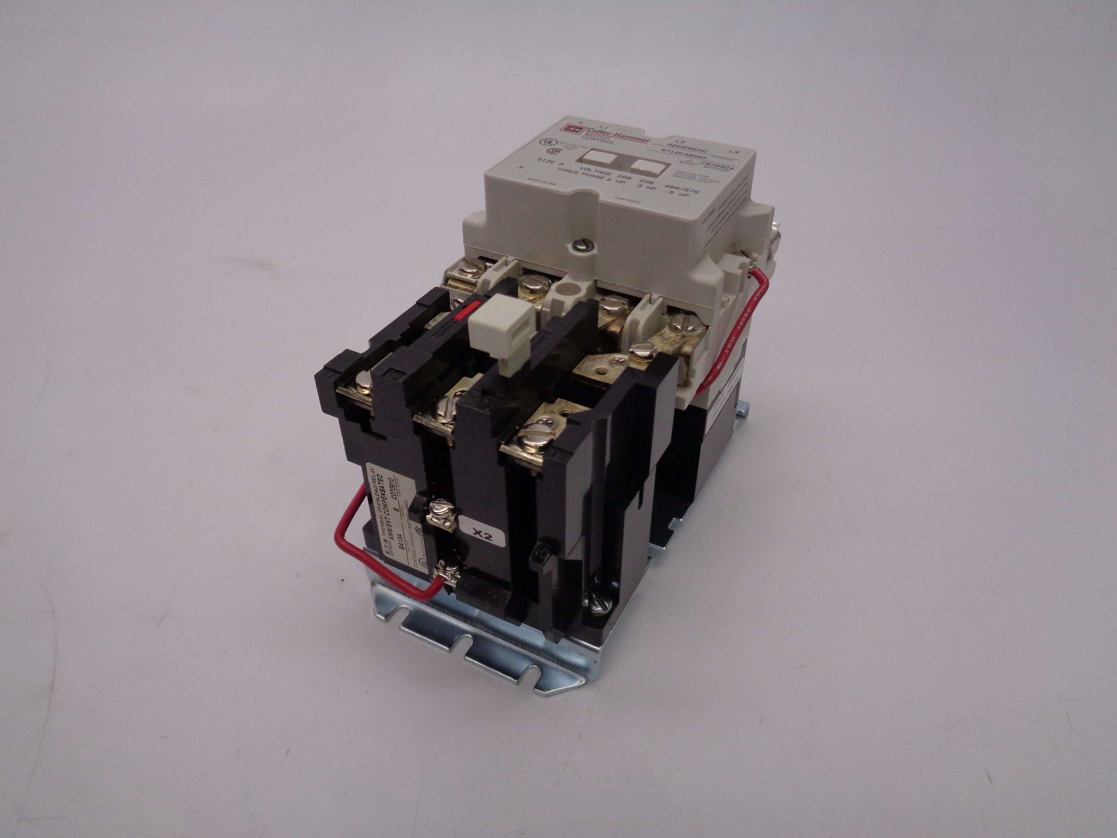 EATON A200M0CAC 6710C48G05 110/120V NSMP