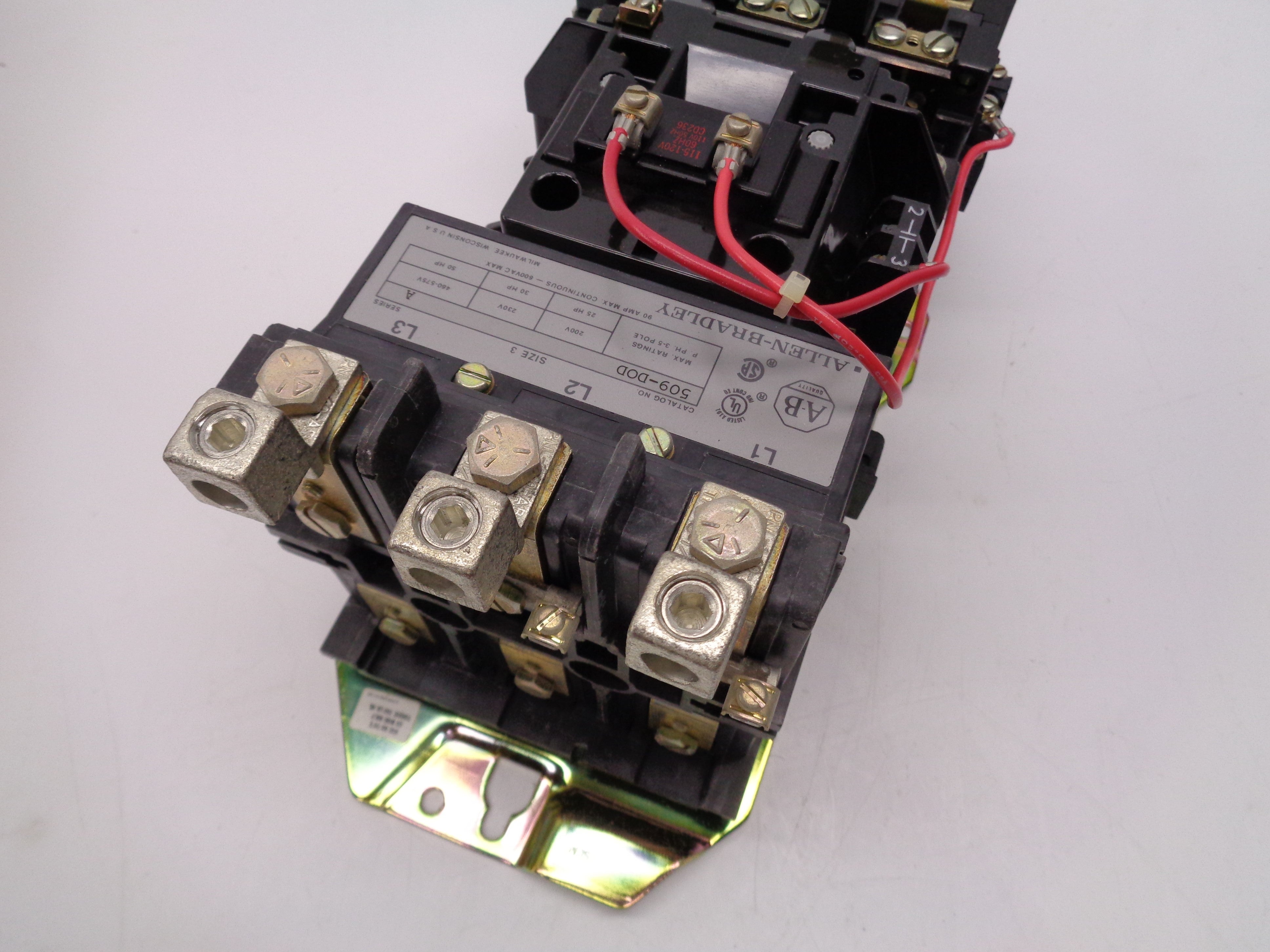 ALLEN BRADLEY 509-DOD SER. A (BR/YL) NSMP
