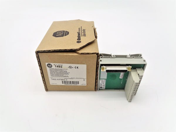 ALLEN BRADLEY 1492-AIFM6S-3 SER. A 0-132VAC/DC (BR/WH) NSMP