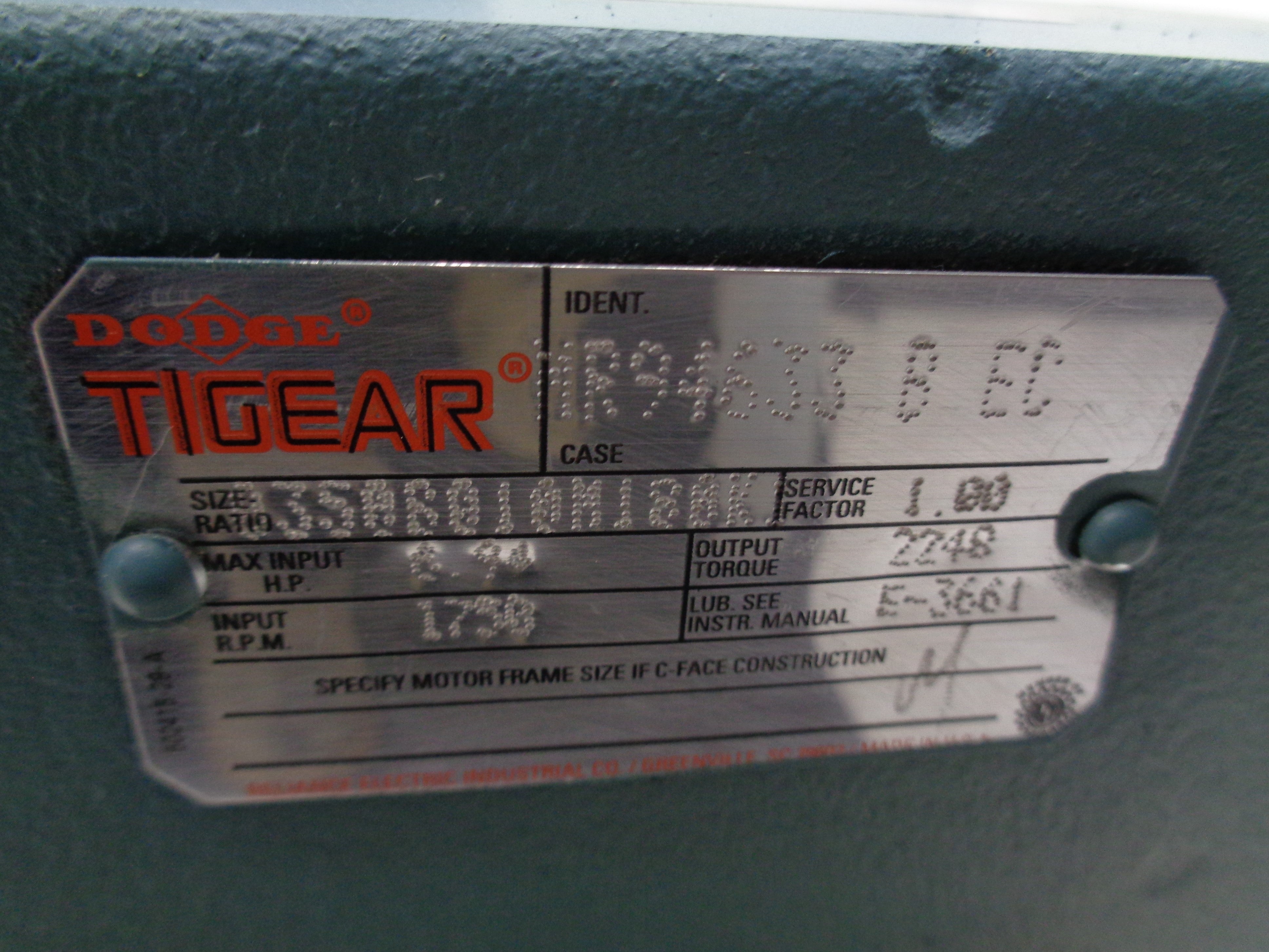 DODGE Q350B010M180K1 NSMP